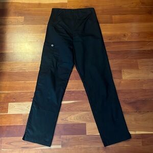 WonderWink Maternity Black Scrub Pants size Small